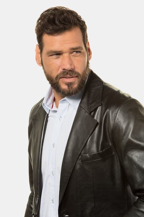 Leather Fully Lined Blazer