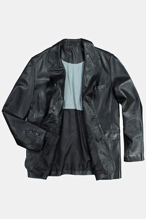Leather Fully Lined Blazer