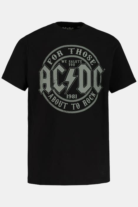 Large AC/DC Print Front Tee