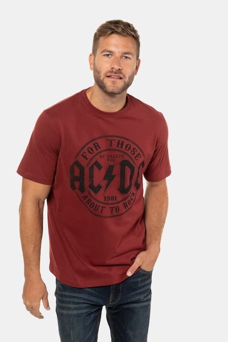 Large AC/DC Print Front Tee
