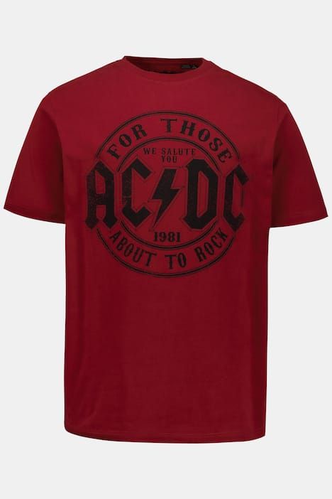 Large AC/DC Print Front Tee