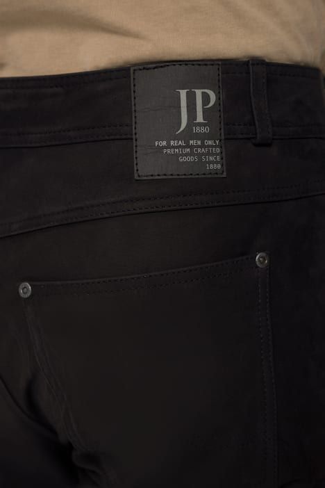 Leather pants, regular fit, 5 pockets, buffalo leather
