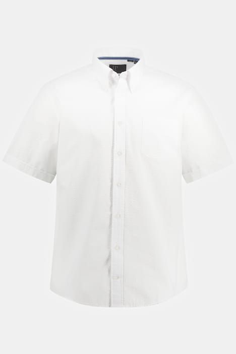 Short Sleeve Seersucker Shirt