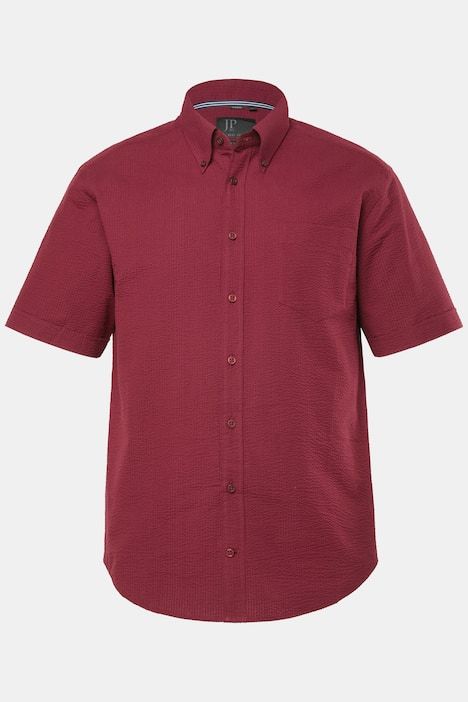 Short Sleeve Seersucker Shirt