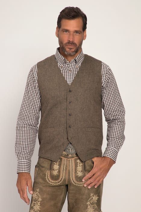 Tweed vest, traditional costume