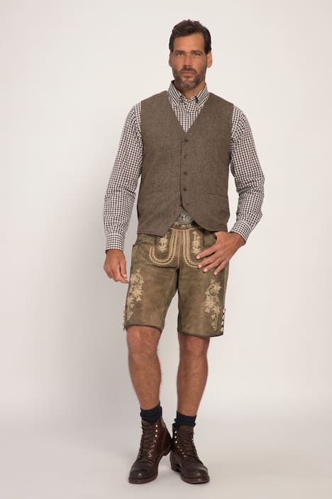 Tweed vest, traditional costume