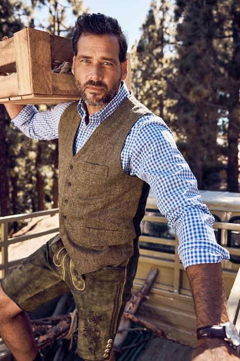 Tweed vest, traditional costume