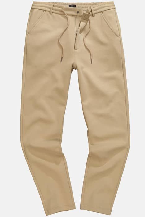 Jersey trousers, slip on style, chino, FLEXNAMIC®, business, mix-and-match NEW YORK, up to 8 XL
