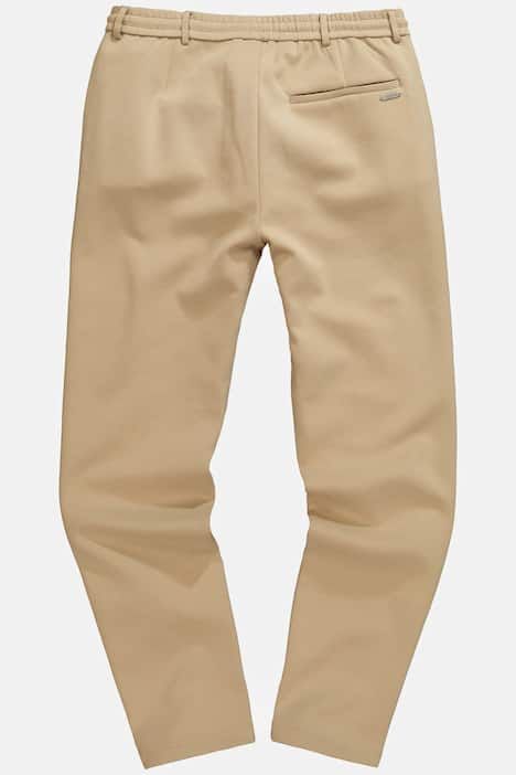 Jersey trousers, slip on style, chino, FLEXNAMIC®, business, mix-and-match NEW YORK, up to 8 XL