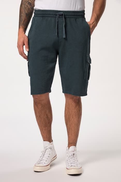 Sweat cargo shorts