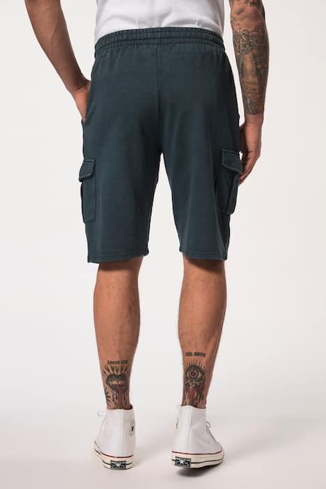 Sweat cargo shorts