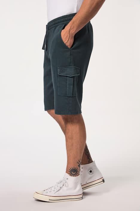Sweat cargo shorts