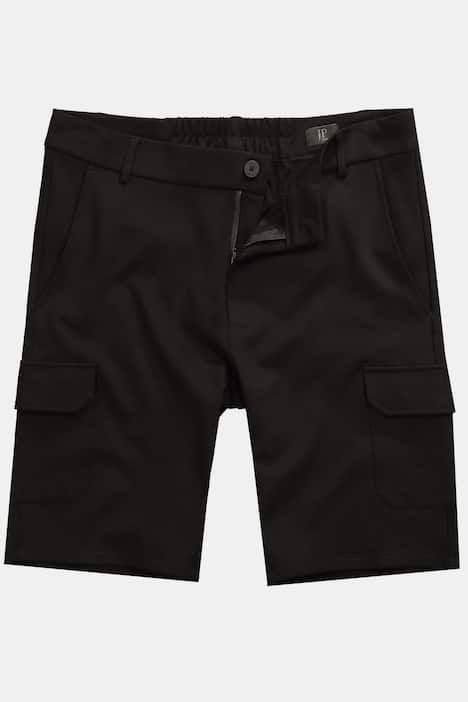 Cargo Bermuda shorts, sweat fabric, cargo pockets, up to size 72