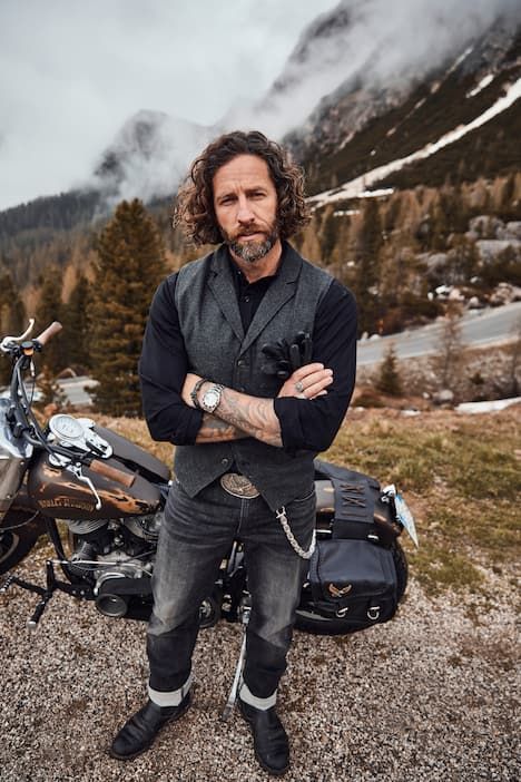 JP 1880 tweed vest FLEXNAMIC®, lapel, knitted back