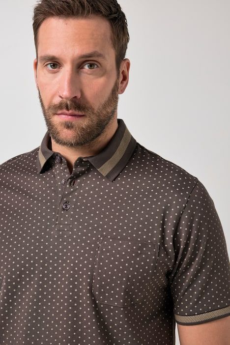 Тениска яка с контрастни райета