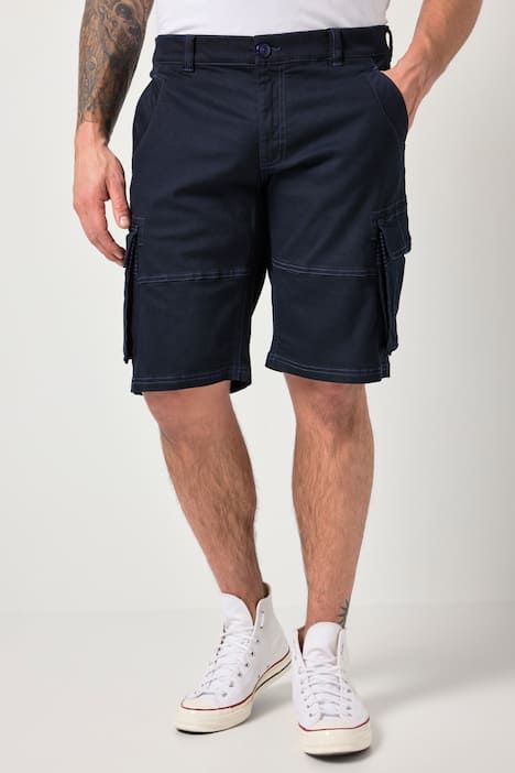Cargo Bermuda shorts, stomach fit