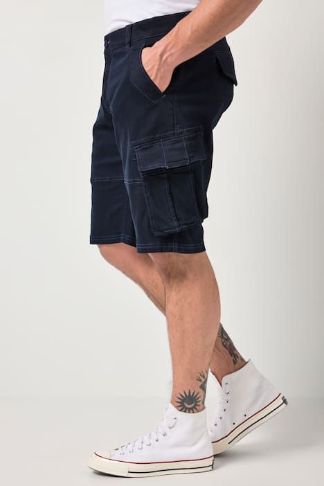 Cargo Bermuda shorts, stomach fit