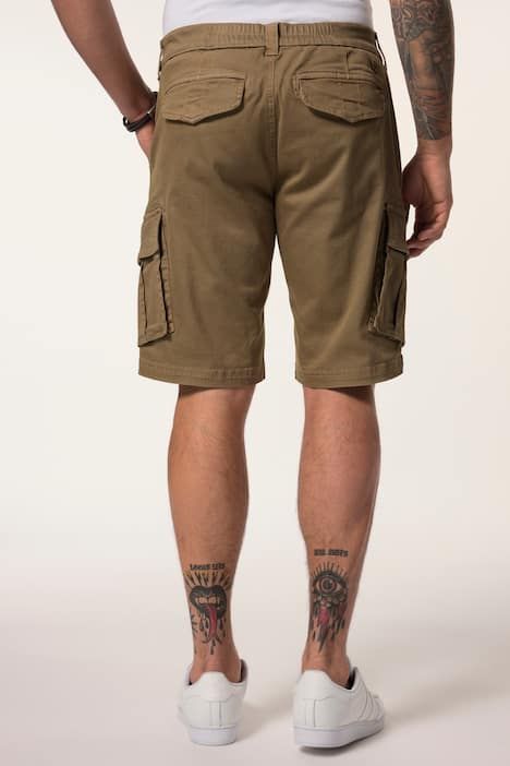 Cargo Bermuda shorts, stomach fit