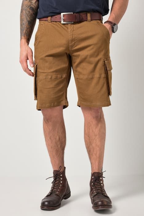 Cargo Bermuda shorts, stomach fit
