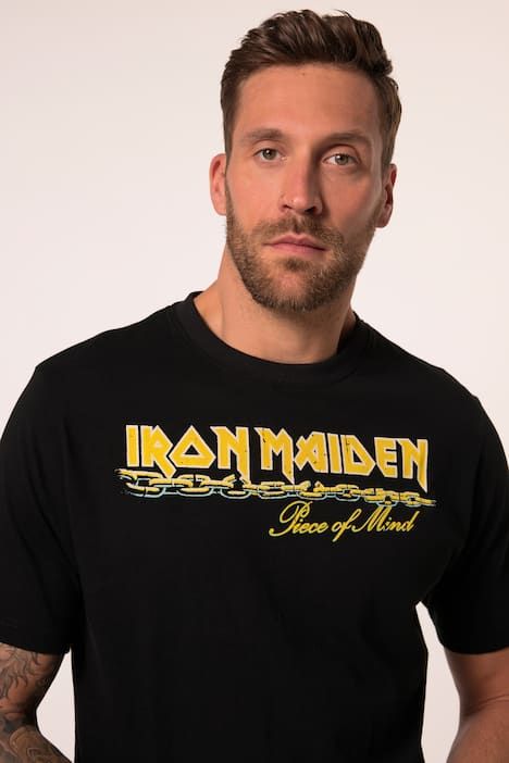 Тениска с надпис Iron Maiden