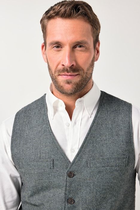 Tweed waistcoat FLEXNAMIC®