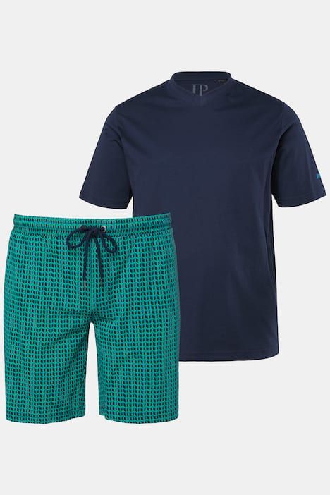 Пижама от 2 част в контрастни цветове