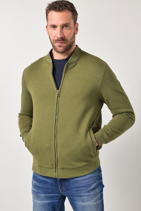 Суитчър с цип отпред