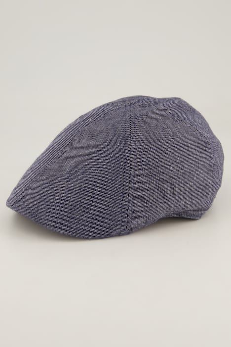 Шапка тип каскет ленена