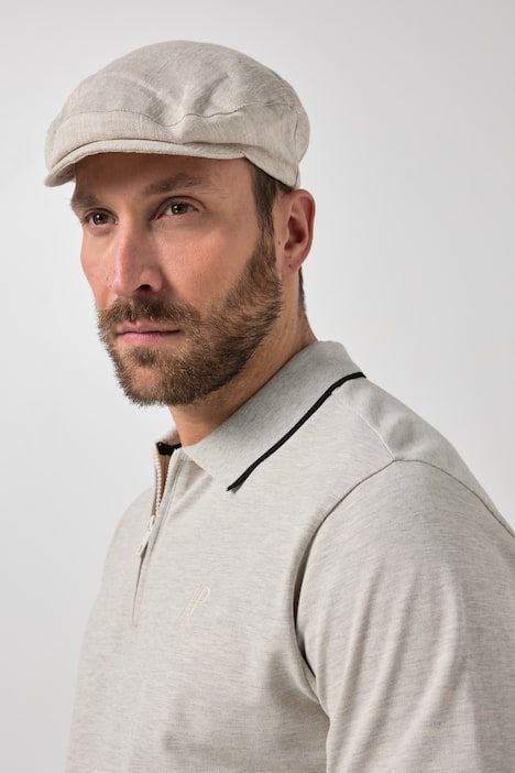 Шапка тип каскет едноцветна