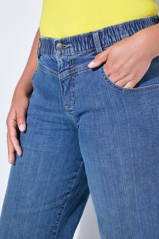 Дънки с широки крачоли