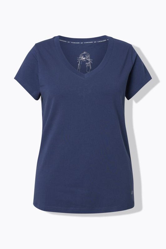 Тениска с V - образно деколте