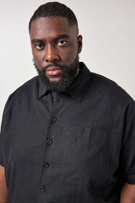 STHUGE linen blend shirt