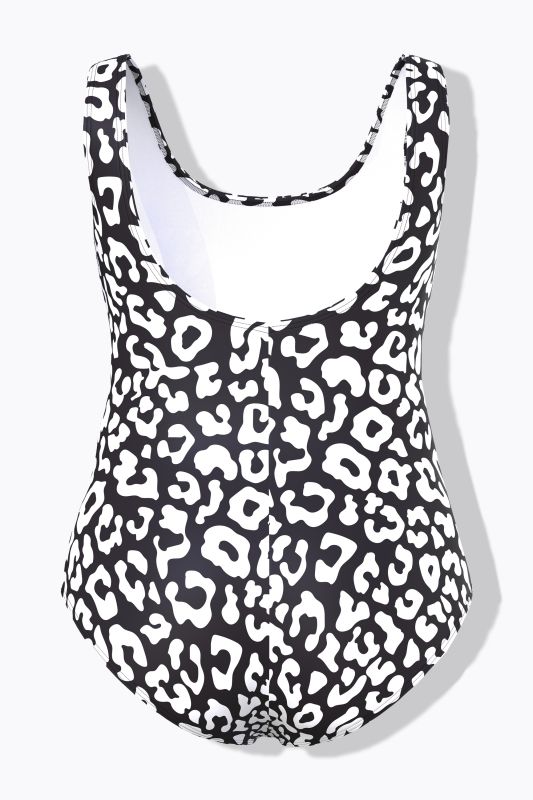 Бански с леопардов принт