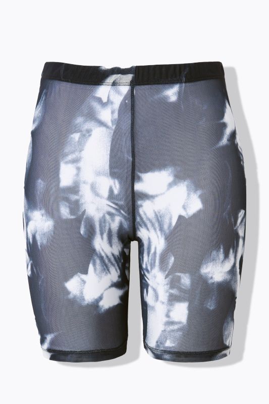 Sheer Tie Dye Bike Shorts