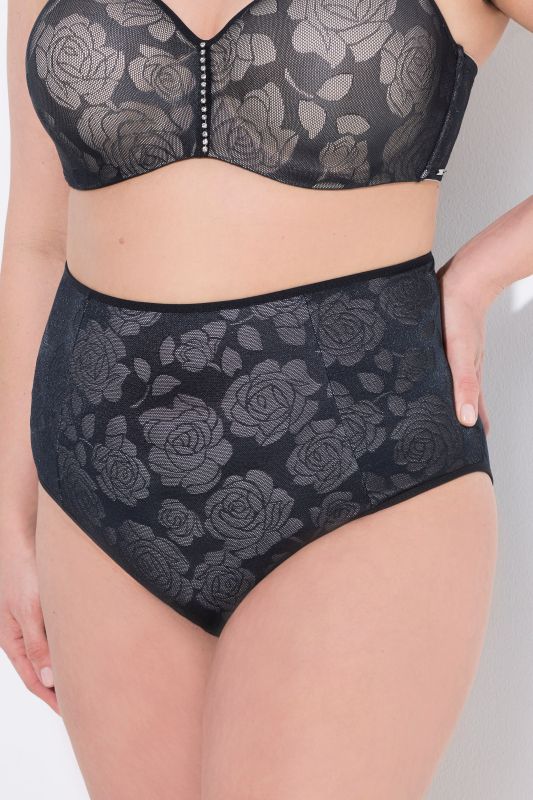 Rose Print Microfiber Panty