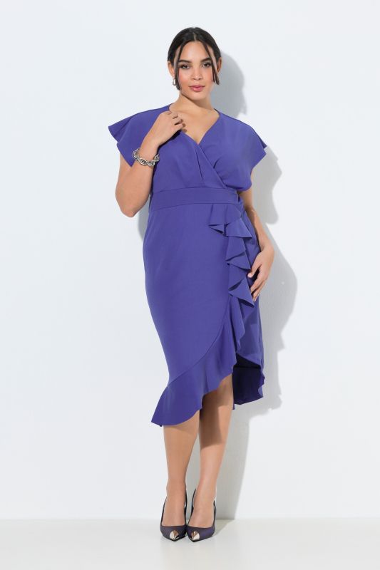 Ruffle Cascade Dress