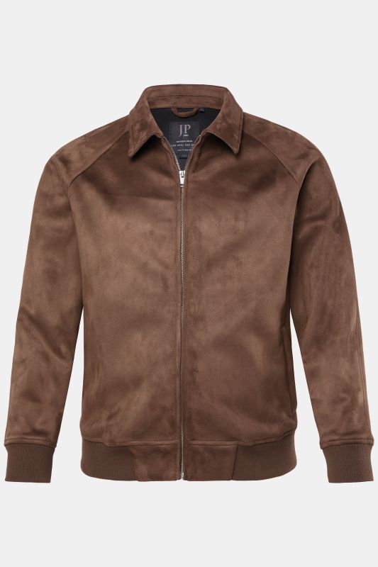 Velour blouson jacket