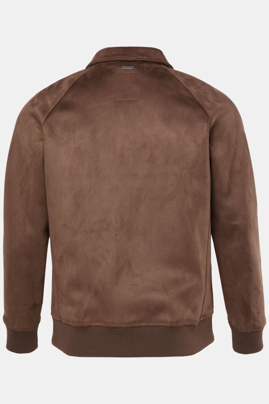 Velour blouson jacket