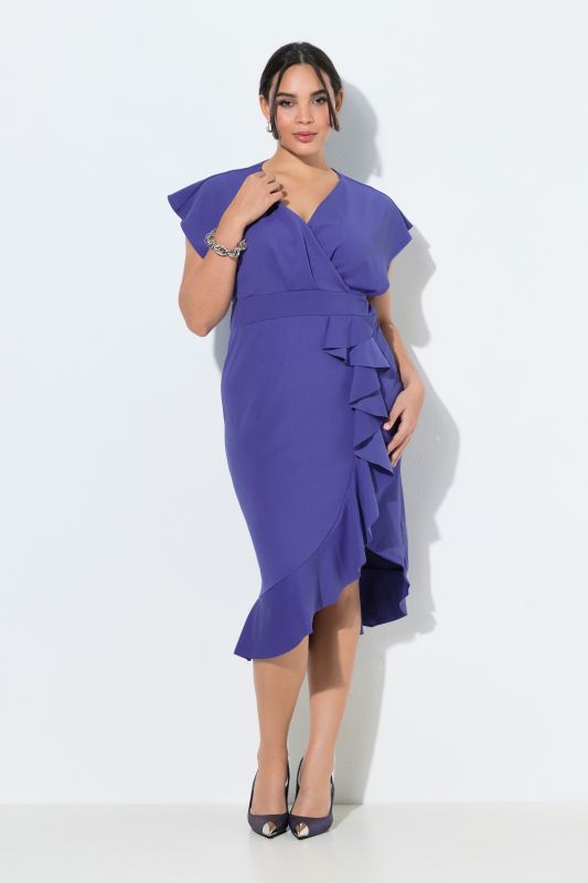 Ruffle Cascade Dress