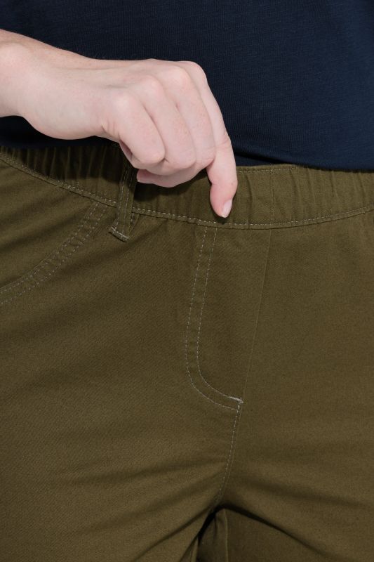 Eco Cotton Elastic Waist Stretch Jeggings