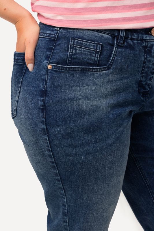 Дънки тип Mandy с широки крачоли