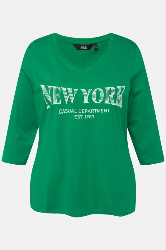 Тениска с графичен принт с надписи