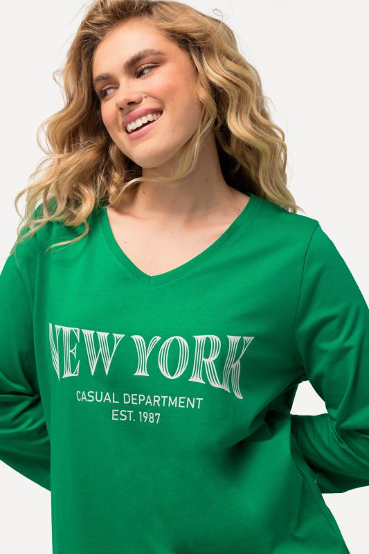 Тениска с графичен принт с надписи