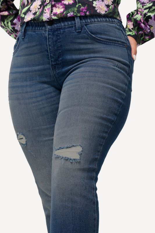 Дънки тип Sammy накъсани