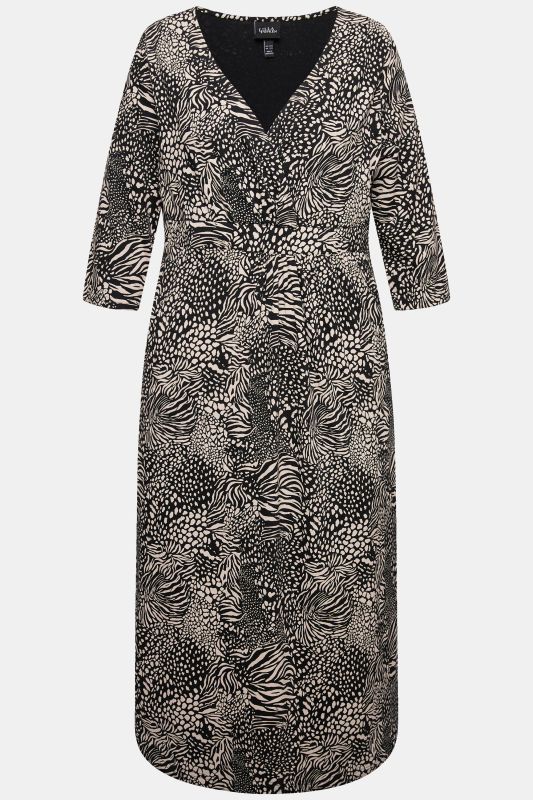 Рокля с животински принт