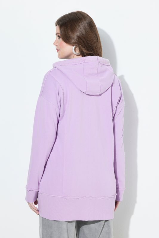 Суитчър с цип и декоративни шевове