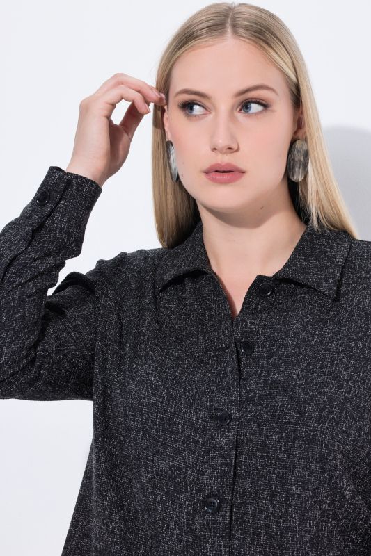 Сако в меланжирани цветове