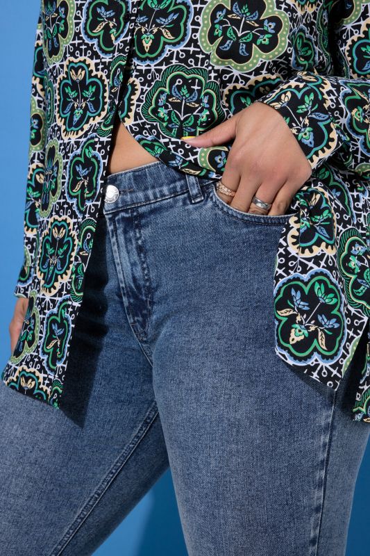 Stonewash Stretch Fit Skinny Jeans