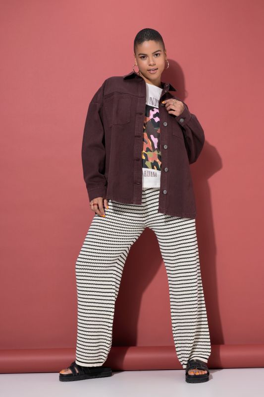 Яке дънково с паднали рамене