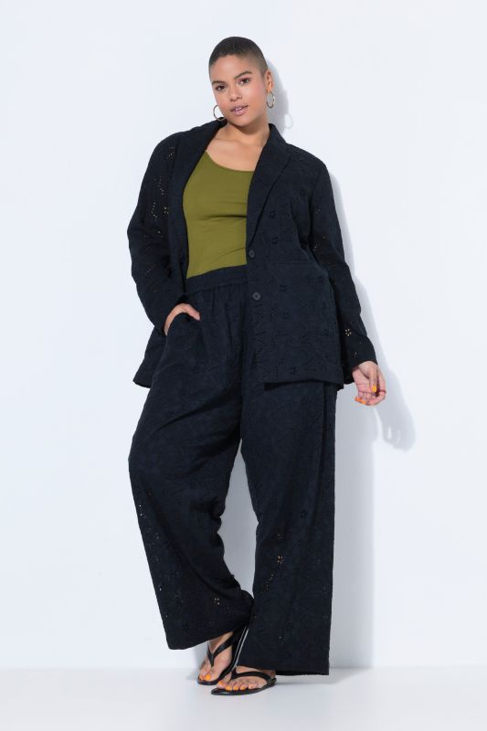 Floral Lace Oversized Blazer